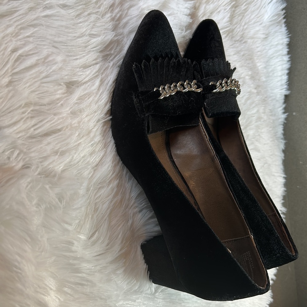 Rialto black velvet heels - Picture 3 of 8